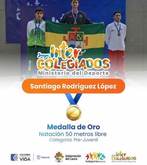 Imagen intercolegiados medalla de oro